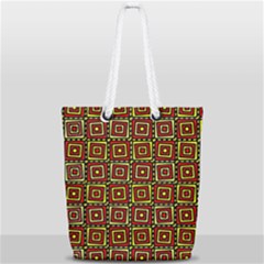 Rby 23 Full Print Rope Handle Tote (small) by ArtworkByPatrick