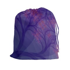 Art Fractal Artwork Creative Drawstring Pouch (xxl) by Pakrebo