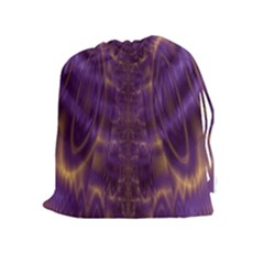 Abstract Art Artwork Fractal Design Drawstring Pouch (xl) by Pakrebo