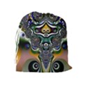 Fractal Art Artwork Design Drawstring Pouch (XL) View2