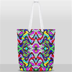 Ml 188 Full Print Rope Handle Tote (small) by ArtworkByPatrick