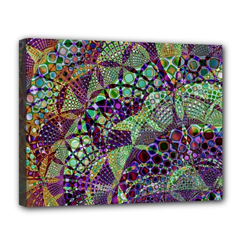 Background Design Art Artwork Canvas 14  X 11  (stretched) by Pakrebo