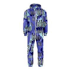 Penguins Pattern Hooded Jumpsuit (kids) by bloomingvinedesign