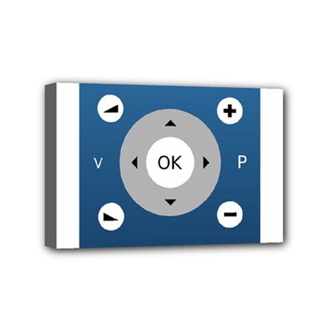 Remote Control Receiver Vcr Control Mini Canvas 6  X 4  (stretched) by Wegoenart