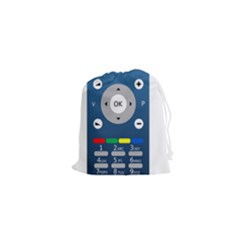 Remote Control Receiver Vcr Control Drawstring Pouch (xs) by Wegoenart