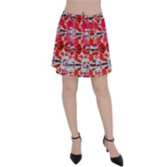 Paint Splatters On A White Background                       Panel Skirt by LalyLauraFLM