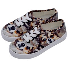 Chihuahua Dog Cute Pets Small Kids  Classic Low Top Sneakers by Wegoenart