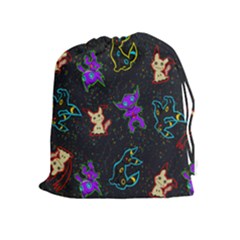 Mimi Drawstring Pouch (xl) by Mezalola