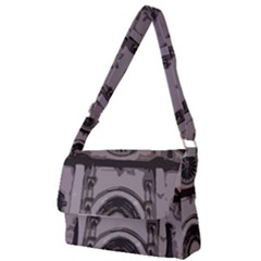 Cathedral Full Print Messenger Bag by snowwhitegirl