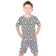 Hello Daisy Kids  Tee And Shorts Set by VeataAtticus