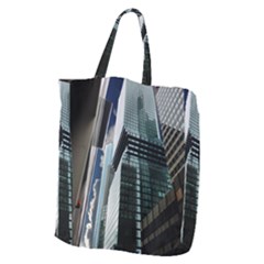 Architecture Frankfurt Reflection Giant Grocery Tote by Wegoenart