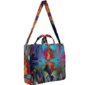 Background Sci Fi Fantasy Colorful Square Shoulder Tote Bag View2
