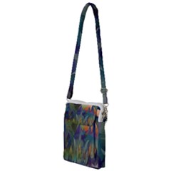 Mountains Abstract Mountain Range Multi Function Travel Bag by Wegoenart