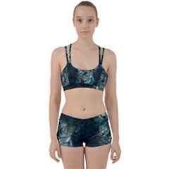 Aweome Troll With Skulls In The Night Perfect Fit Gym Set by FantasyWorld7
