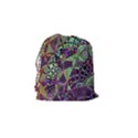 Background Design Art Artwork Drawstring Pouch (Small) View2