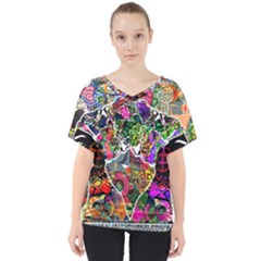 Image 2 V-neck Dolman Drape Top by TajahOlsonDesigns
