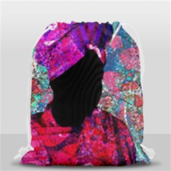 Pattern 4 Drawstring Bag (small) by TajahOlsonDesigns