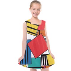 Design 9 Kids  Cross Back Dress by TajahOlsonDesigns
