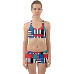 Tajah Olson Designs  Back Web Gym Set by TajahOlsonDesigns