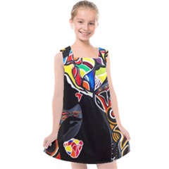 Tajah Olson Designs  Kids  Cross Back Dress by TajahOlsonDesigns