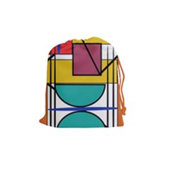 Design 10 Drawstring Pouch (medium) by TajahOlsonDesigns