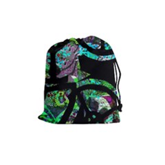 Design 11 Drawstring Pouch (medium) by TajahOlsonDesigns