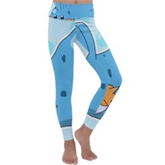 Patokip Kids  Lightweight Velour Classic Yoga Leggings by MuddyGamin9