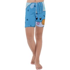 Patokip Kids  Lightweight Velour Capri Yoga Leggings by MuddyGamin9