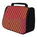 Pattern Textile Structure Abstract Full Print Travel Pouch (Small) View1