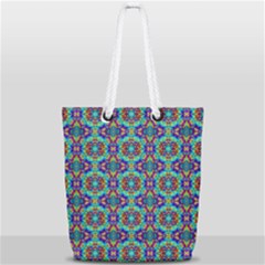 A 2 Full Print Rope Handle Tote (small) by ArtworkByPatrick