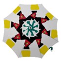 Mozambique Flag Map Geography Hook Handle Umbrellas (Small) View1
