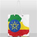 Ethiopia Flag Map Geography Full Print Rope Handle Tote (Large) View2