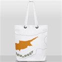 Cyprus Country Europe Flag Borders Full Print Rope Handle Tote (Small) View2