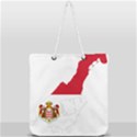 Monaco Country Europe Flag Borders Full Print Rope Handle Tote (Large) View1