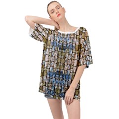 C 1 Oversized Chiffon Top by ArtworkByPatrick