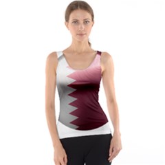 Qatar Flag Country Nation National Tank Top by Sapixe