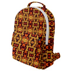 D 1 Flap Pocket Backpack (small) by ArtworkByPatrick