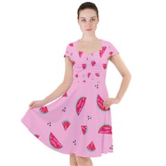Summer Cap Sleeve Midi Dress by scharamo