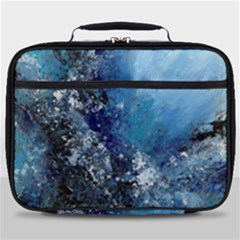 Original Abstract Art Full Print Lunch Bag by scharamo