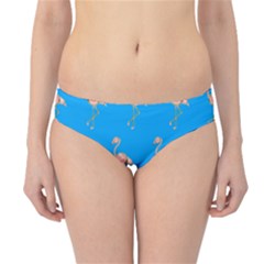 Flamenco Birds Exotic Nice Pink Hipster Bikini Bottoms by Pakrebo