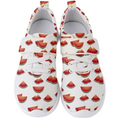 Summer Watermelon Pattern Men s Velcro Strap Shoes by Pakrebo