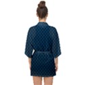 Background Holes Texture Half Sleeve Chiffon Kimono View2
