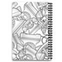 Phone Dial Communication Technology 5.5  x 8.5  Notebook View2