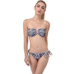 Encaje Twist Bandeau Bikini Set by Sobalvarro