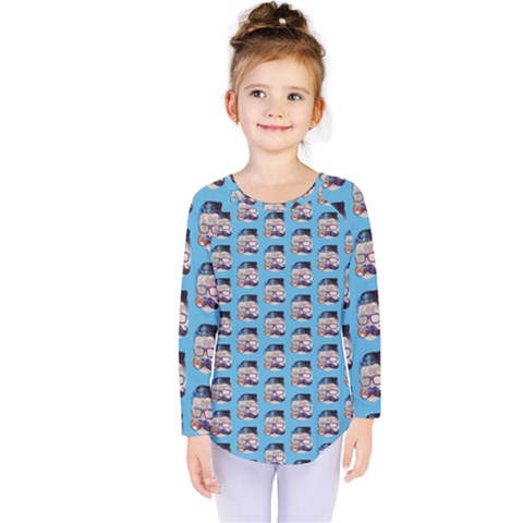 Space, Old But Still Cool Kids  Long Sleeve Tee by VeataAtticus