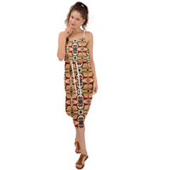 K 2 Waist Tie Cover Up Chiffon Dress by ArtworkByPatrick