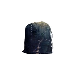 Apocalypse Post Apocalyptic Drawstring Pouch (xs) by Sudhe