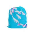 Koi Carp Scape Drawstring Pouch (Large) View1
