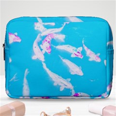 Koi Carp Scape Make Up Pouch (large) by essentialimage