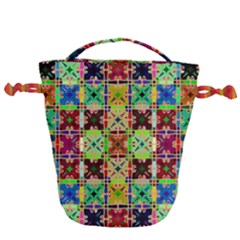O 1 Drawstring Bucket Bag by ArtworkByPatrick